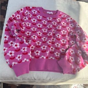 Design History Pink Floral Sweater